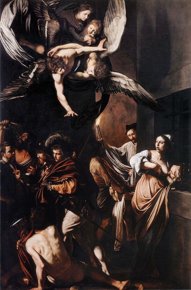 Napoli 1606-1607 Caravaggio, Sette opere di Misericordia,