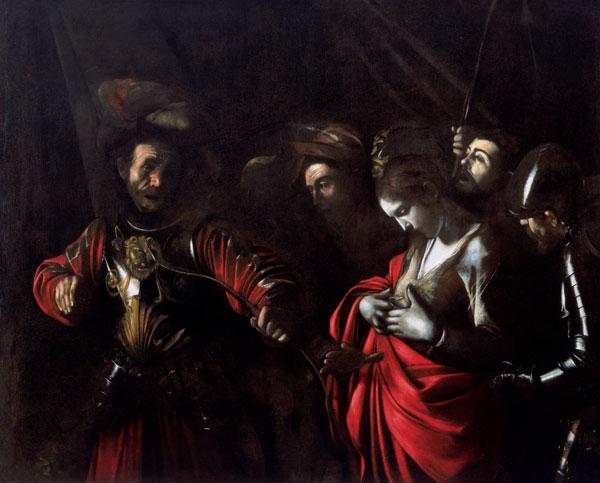 1609-1610 Napoli Caravaggio, Martirio di sant'orsola, 1610.