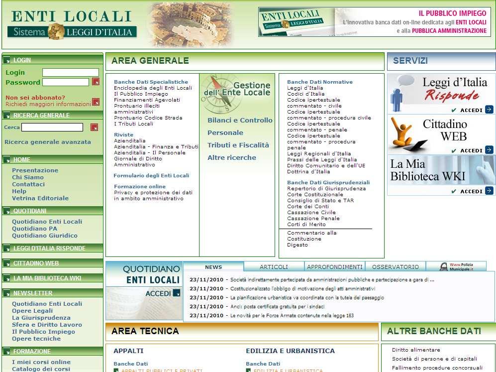 CITTADINO WEB Cittadino Web è un servizio on line che consente di ottenere informazioni operative sugli eventi-chiave della vita dei cittadini, nelle materie per le quali l interlocutore