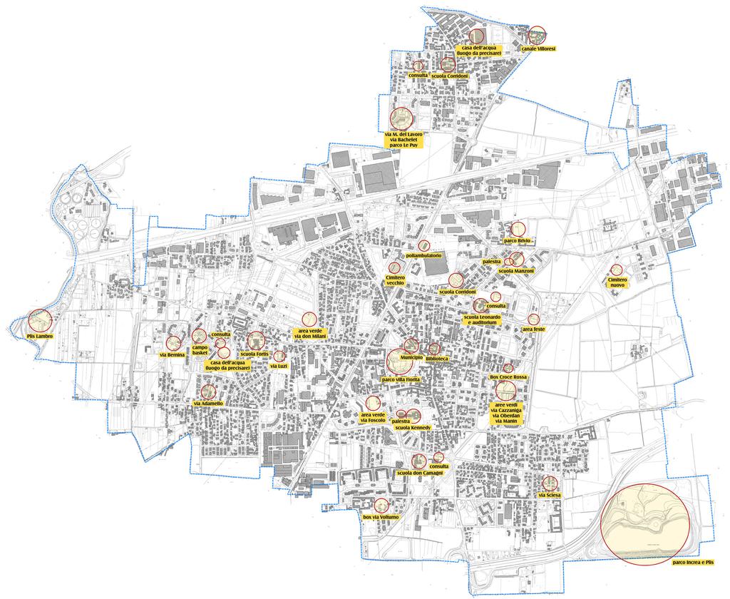 Mappa dei Lavori 2014