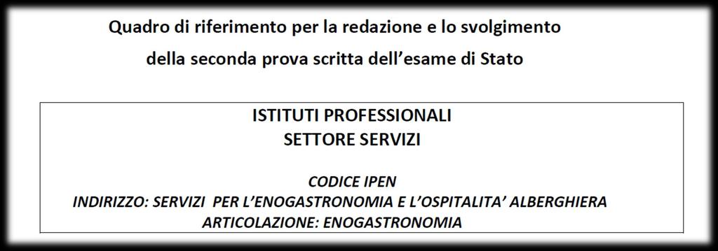 NUCLEI TEMATICI FONDAMENTALI Scienza e cultura dell alimentazione /