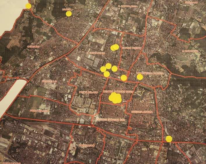 Un Cuore per Marte _ da maggio a giugno 2016 Il percorso partecipato di Urban Center Brescia Numero totale di partecipanti al percorso: 110, di cui 40 in rappresentanza di consigli di quartiere o