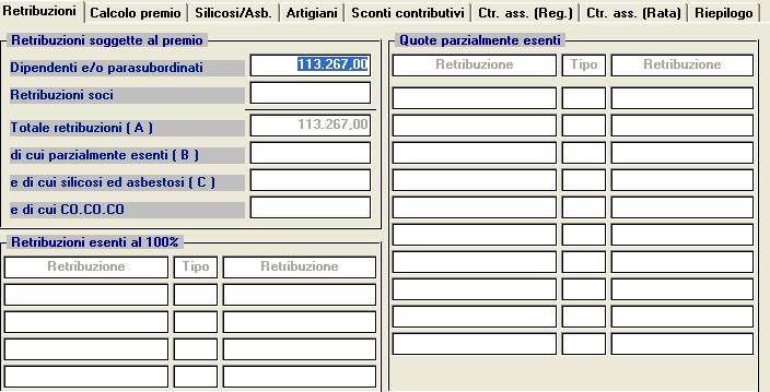 Creazione archivio autoliquidazioni Una volta effettuate le correzioni e i dovuti controlli riportati ai paragrafi precedenti si è pronti per la creazione dell archivio autoliquidazione.