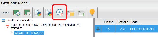 Coordinatore: come ottenere videata con numero totale assenze per ciascun alunno Attraverso la funzione presente nel menù Info classe/docente Info Classe, cliccando sull icona Prospetto