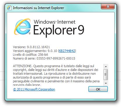 pubblicazione di questo manuale il link a cui aggiornarla alla versione consigliata o superiore è il seguente: http://windows.microsoft.