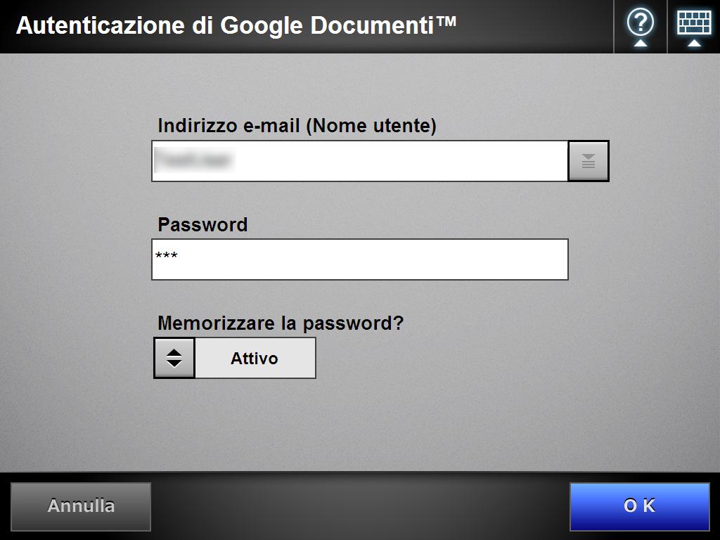 3.1 Salvataggio dei documenti scanditi in Google Documenti 2.