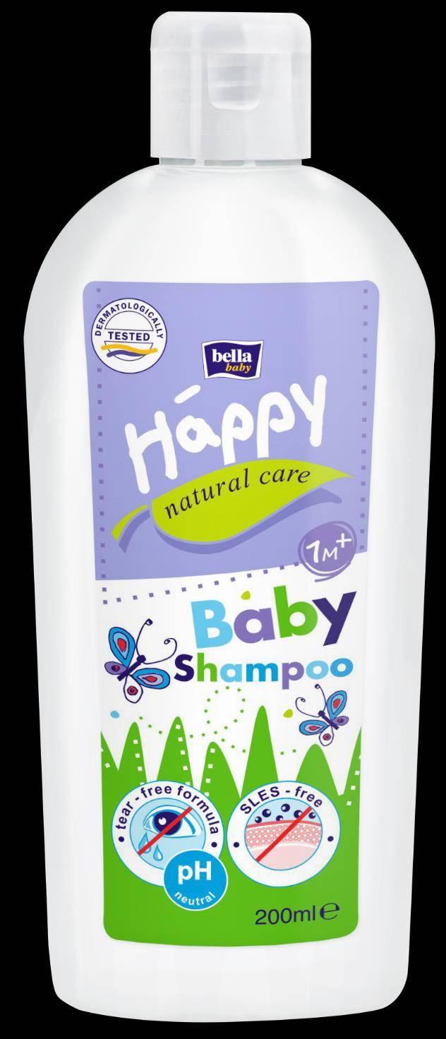 BELLA BABY HAPPY NATURAL CARE cosmesi per bambini Bella Baby Happy Natural Care Shampoo Deterge delicatamente nutrendo il cuoio