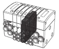 elettro-pneumatico - solenoid 5/3 CC elettro-pneumatico - solenoid molla - spring 3/2+3/2 NC+NO elettro-pneumatico - solenoid molla - spring 3/2+3/2 NC+NC (5/3 CA) elettro-pneumatico - solenoid molla