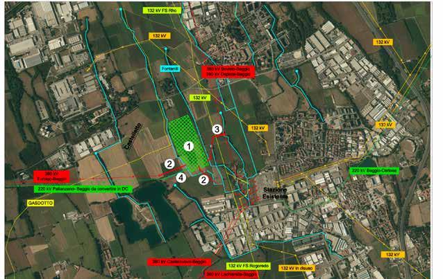 IL PROGETTO NEL COMUNE DI SETTIMO MILANESE LOCALIZZAZIONE DEGLI INTERVENTI Nell ambito del territorio comunale di Settimo Milanese il progetto in autorizzazione prevede la realizzazione dei seguenti