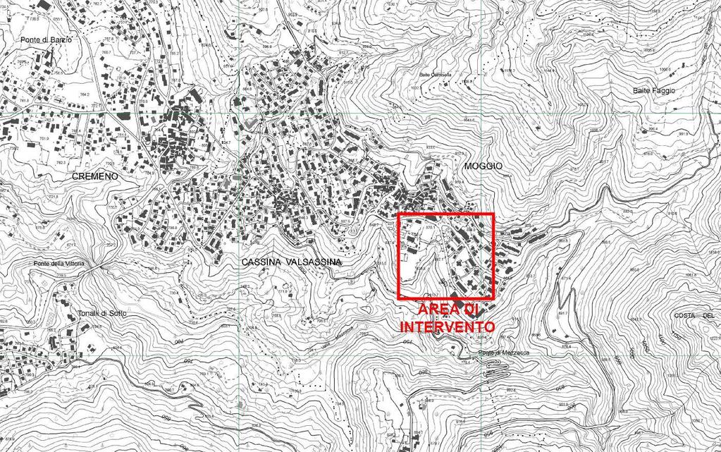 1.0 PREMESSA: INQUADRAMENTO E STATO ATTUALE La presente relazione idrologica e idraulica è allegata al progetto definitivo dei lavori di messa in sicurezza della Valle Fontana in comune di Moggio.