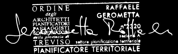 Claudio SARTOR L Assessore all Urbanistica Dott. Enrico GALLINA Il Responsabile Ufficio Urbanistica Geom.