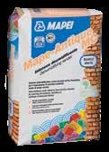 CICLO MAPE-ANTIQUE Specifico per ambienti molto aggressivi Ciclo deumidificante a base di calce ed Eco-Pozzolana, esente da cemento e resistente all aggressione salina CEMENT Cement free Mape-Antique