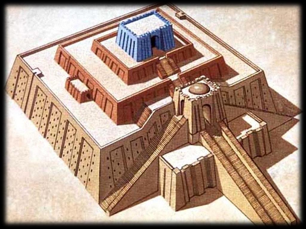 La Ziggurath Centro religioso e civile Alta piramide a gradoni significante il tentativo dell uomo di avvicinarsi