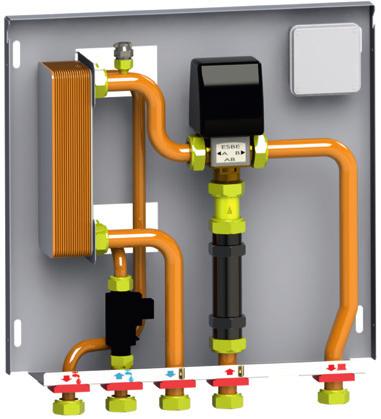 ACS MX120/1 Mini Modulo per la produzione di ACS istantanea da abbinare a