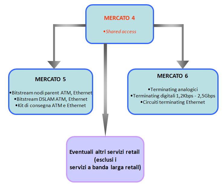 Mercato 4: servizio Shared Access A5.