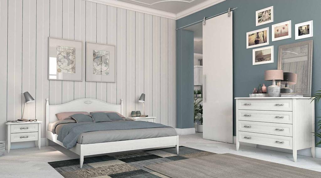 Country Chic gruppo / bedroom set AS125 residence & hotel Sibilla letto in
