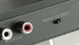 Collegamento immediatamente pronto all uso - Plug & Play. Suono limpido, modalità stereo o mono selezionabile.
