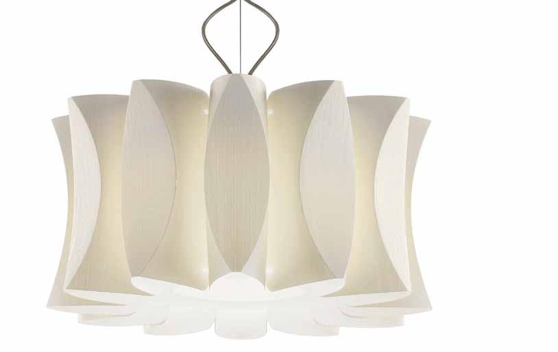 Lampada a sospensione in polilux legno Suspension lamp made in