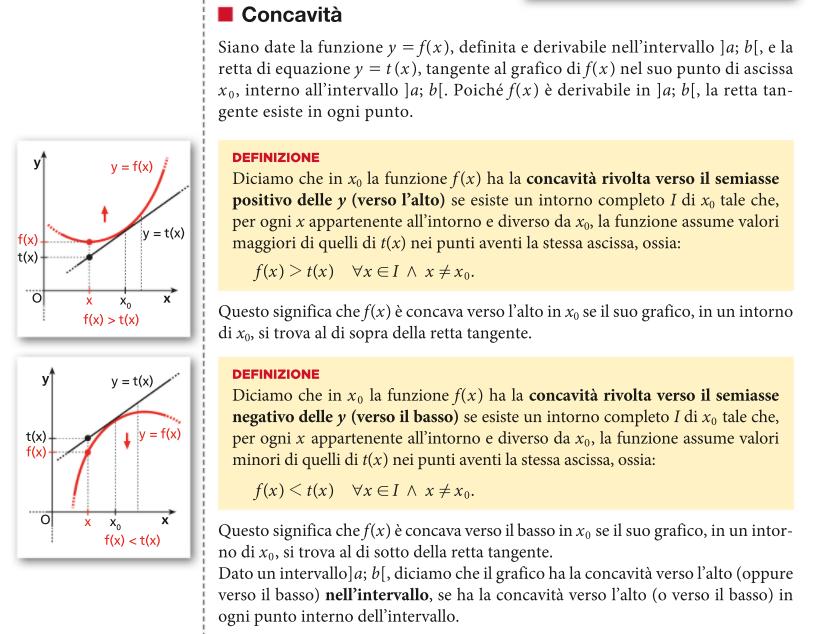 La tangente in un punto di flesso si chiama rette