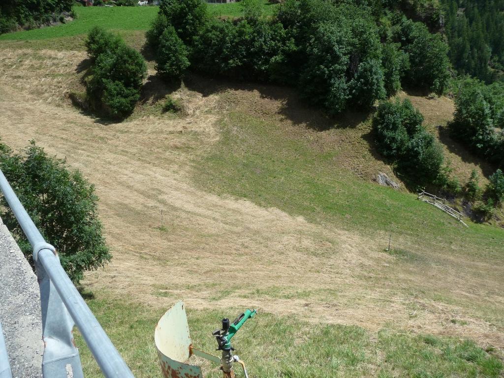 la strada regionale, utilizzando un sottopasso esistente (sopra), e del punto in cui