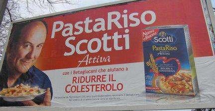 Caso Danacol e Pasta riso Scotti Claim non approvato: Riduce il colesterolo in tre