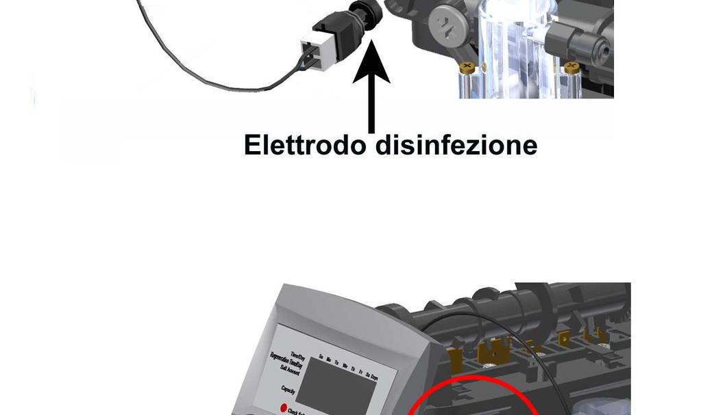 addolcitori della serie MINI-MAXI, a richiesta, possono essere dotati di un optional che effettua la disinfezione delle