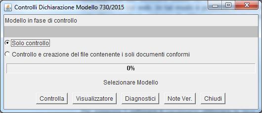 Cliccare il pulsante Controlla Selezionare i file da controllare e poi