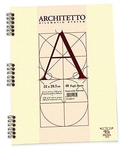 Blocco Architetto A4