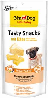 Tasty Snacks Multi- Vitamin per un sistema immunitario forte. I cani di piccola taglia necessitano di difese immunitarie naturali e forti.