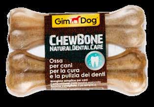 Ossa - Bones ChewBone Per la cura e la pulizia dei denti Natural dental