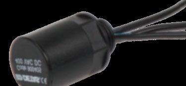 The threaded (PG9) cylindrical shape allows to screw this filter directly on output cables of the motor switchgear.
