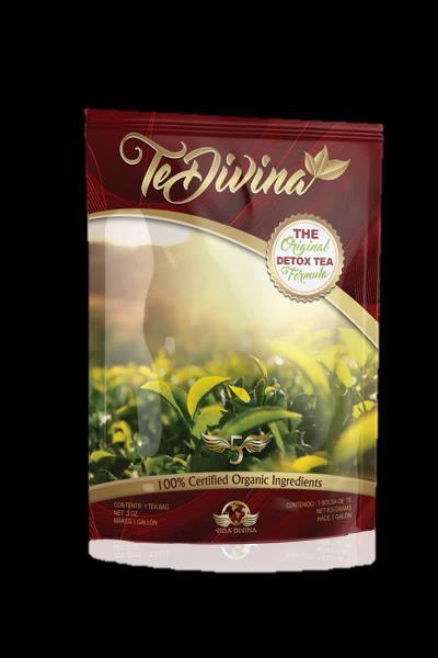 Te Divina originale Vida Divina presenta il # 1 prodotto di vendita superiore, Te Divina, L Originale Detox Tea.