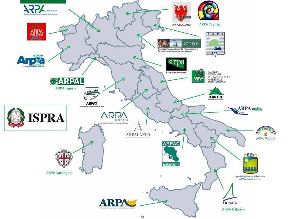 Chi controlla la qualità dell aria in Italia? In Italia, il compito di sorvegliare la qualità dell aria è affidato alle Regioni che si avvalgono del sistema delle Agenzie per l Ambiente.