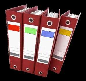 Archiviazione binder/faldoni Archiviazione Binder per