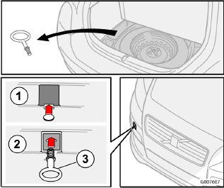 06 Avviamento e guida Traino e trasporto Non trainare mai l automobile per avviarla Utilizzare una batteria ausiliaria se la batteria è scarica e il motore non si avvia.