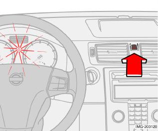 Se la leva è difficile da spostare, premere leggermente il volante, tirando allo stesso tempo la leva all indietro. ATTENZIONE Regolare il volante prima di mettersi alla guida e mai durante la guida.