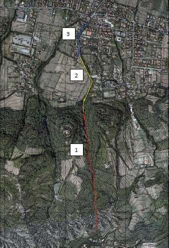 8.1 IQM del Rio Bianello (bacino del rio Quaresimo) Il corso del rio Bianello interessato dagli interventi è stato dapprima suddiviso in tratti omogenei, sulla scorta dei quali si è poi proceduto a