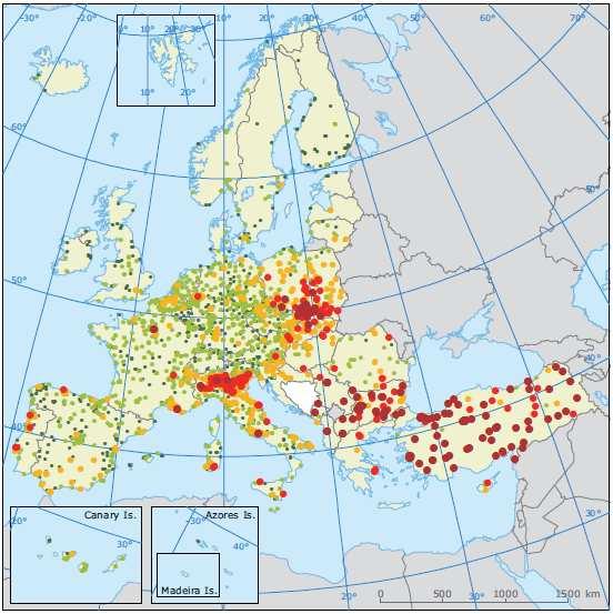 QUALITA DELL ARIA NEL BACINO PADANO