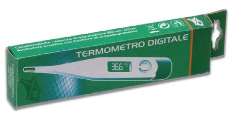 INFERMERIA AZIENDALE-DIAGNOSTICA / COMPANY MEDICAL ROOM-DIAGNOSTIC TERMOMETRO THERMOMETER TER167 TERMOMETRO CLINICO DIGITALE Termometro clinico digitale per la misurazione della temperatura corporea.