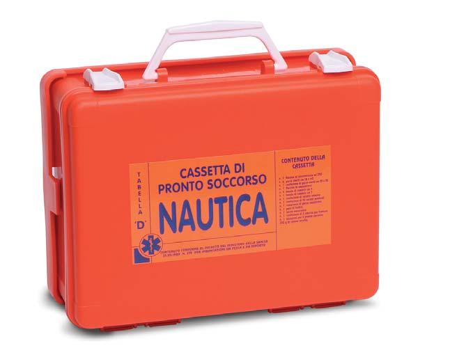 SERIE NAUTICA / NAUTICA SERIES NAUTIKIT TAB D IMPIEGO Contenuto conforme al D.M. 279 del 25/5/1988 Tabella D. RECOMMENDED USE Contents as for italian nautical norms D norms. CPS290 CPS290 Dim.