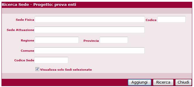 In questo momento il Progetto La Registrazione di un Progetto consente all Ente di apportare ancora modifiche dato che i dati non sono ancora visibili all Ufficio predisposto alla valutazione che