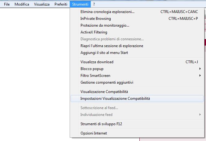 2. Accesso al Sistema Per un funzionamento corretto è necessario il browser Internet Explorer almeno dalla versione 6.0. Per una visione ottimale e' consigliata la risoluzione di 1024x768.