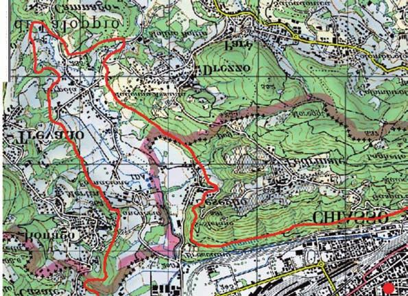 Immissioni elevate di PM1 a Chiasso (3-6) 3 La situazione geografica di Chiasso Il Mendrisiotto è tra le regioni svizzere maggiormente toccate dall inquinamento da polveri sottili (PM1).