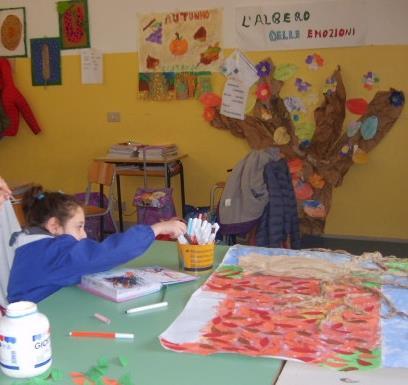 Stagioni L aiutavano l assistente educativa e la maestra di sostegno