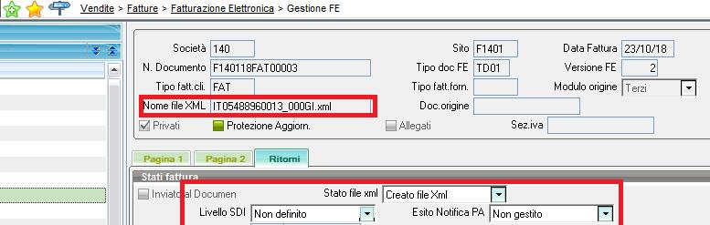 Il campo Tipo Estrazione deve essere impostato a Fatture nuove.