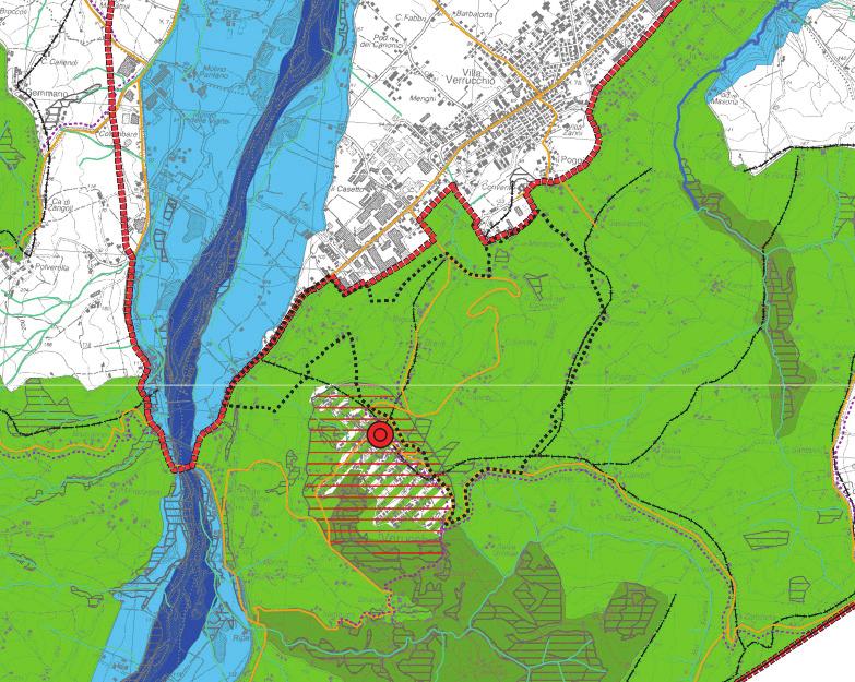 22) LAGHI CORSI D ACQUA E ACQUE SOTTERRANEE zone di tutela dei caratteri ambientali di laghi, bacini e corsi d acqua (art.17) invasi ed alvei di laghi, bacini e corsi d acqua (art.