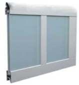 9010 stucco Grigio RAL 9006 Liscio Grigio RAL 9006 Liscio MARANELLO doga passo 25 Interno RAL