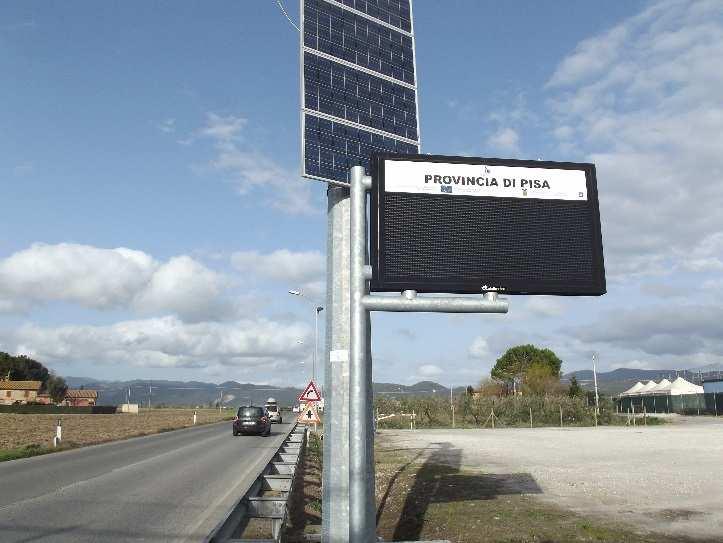 Sulle strade del territorio toscano sono