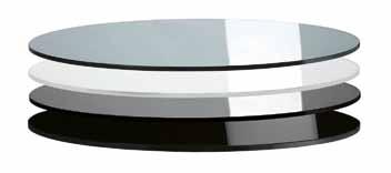 piani per basamenti tiffany table tops for tiffany bases stratificato alu-compact alu-compact laminate cm. 70x70 cm. 80x80 5296 5291 stratificato compact compact laminate 80 nero black 5291 80 10 mm.