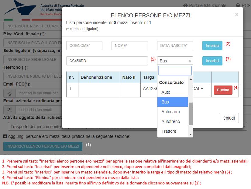 industriali o professionali non elencate., che permetterà l inserimento manuale dell attività oggetto della richiesta.